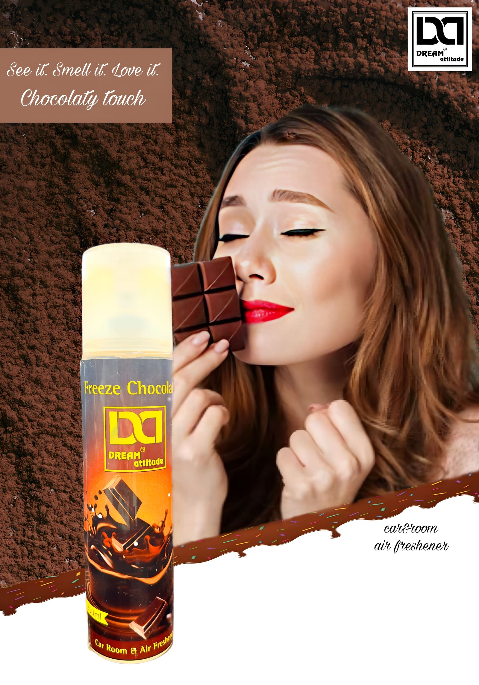 FREEZE CHOCOLATE  AIR FRESHNER 